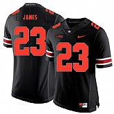 Ohio State Buckeyes 23 Lebron James Black Shadow Nike College Football Jersey Dzhi,baseball caps,new era cap wholesale,wholesale hats